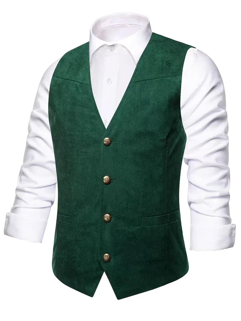 Gilet met V-hals en knopen - Image 34