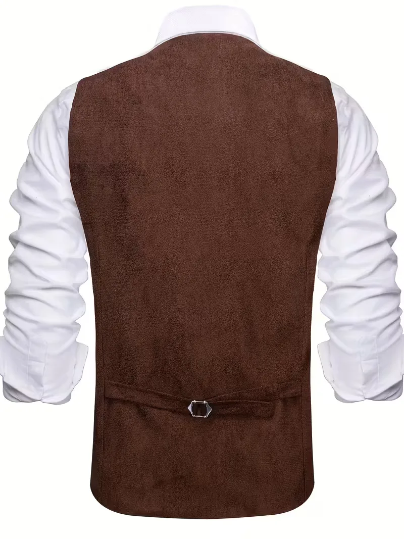 Gilet met V-hals en knopen - Image 7