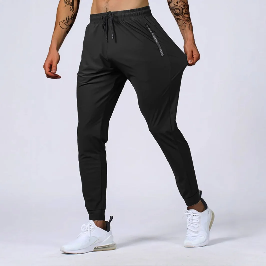 Heren stretch joggers met ademende stof - Image 3