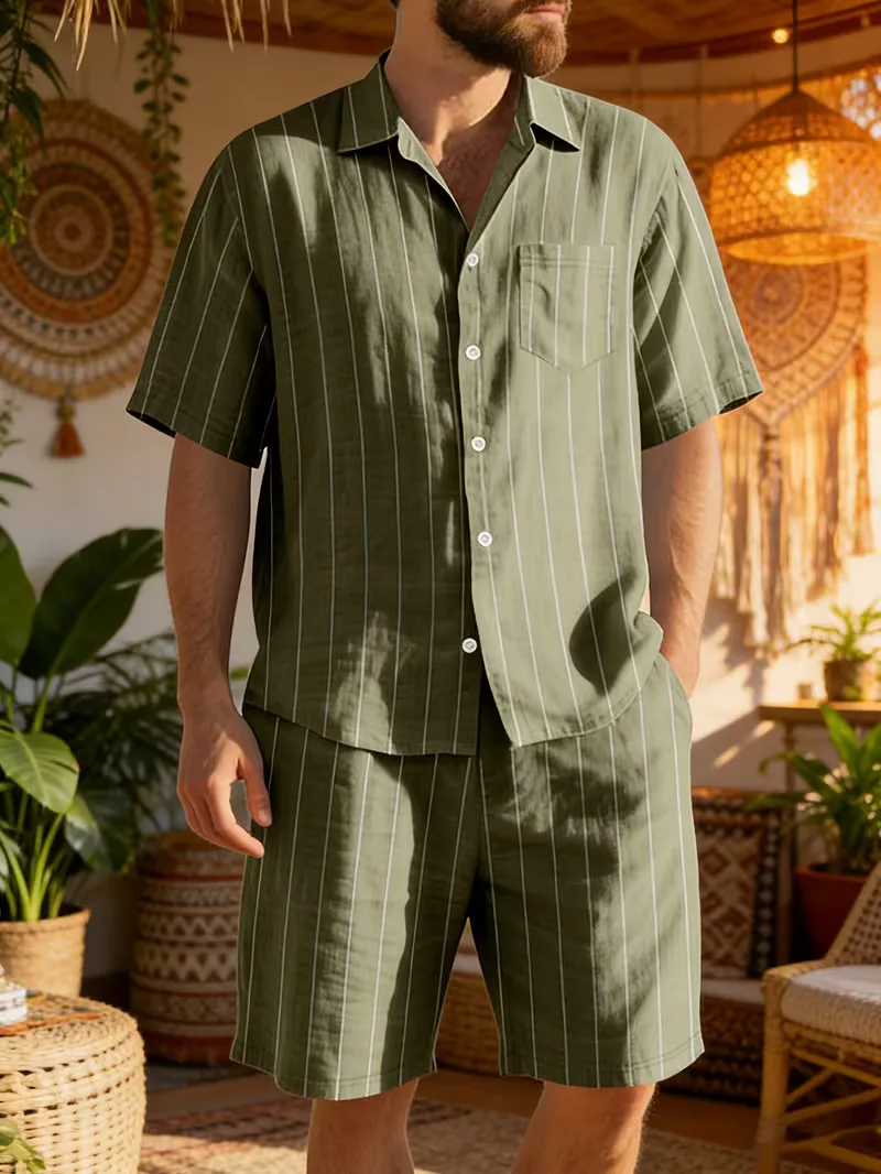 Heren zomer kledingset met korte mouwen - Image 6