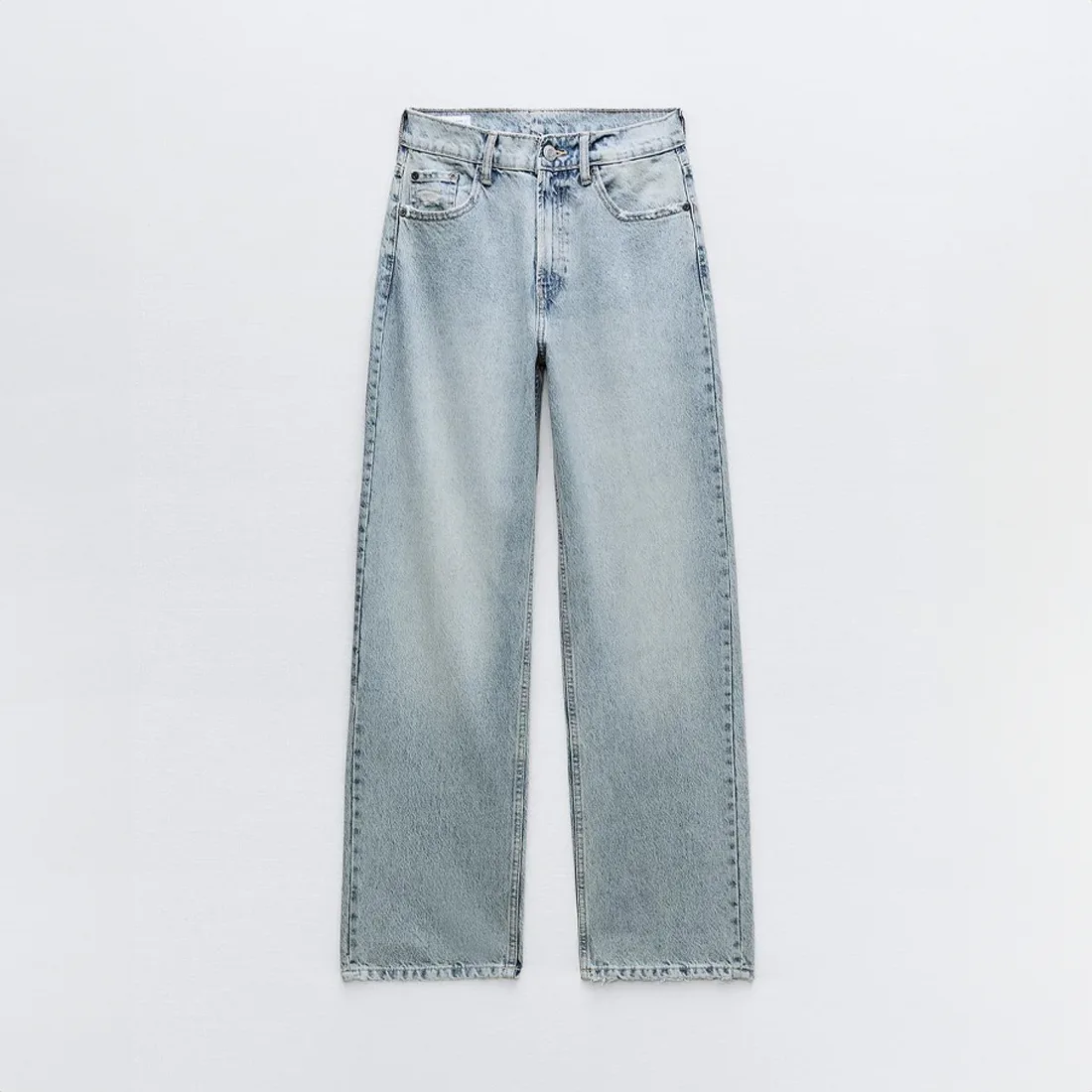 High waist jeans met gescheurde details - Image 2