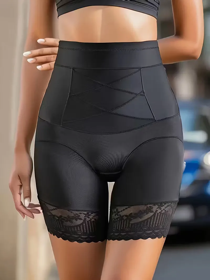 High-waisted shapewear shorts - Image 3