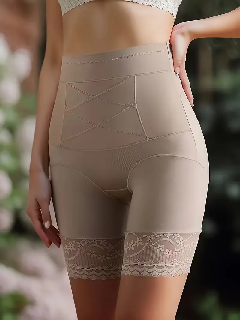High-waisted shapewear shorts - Image 9