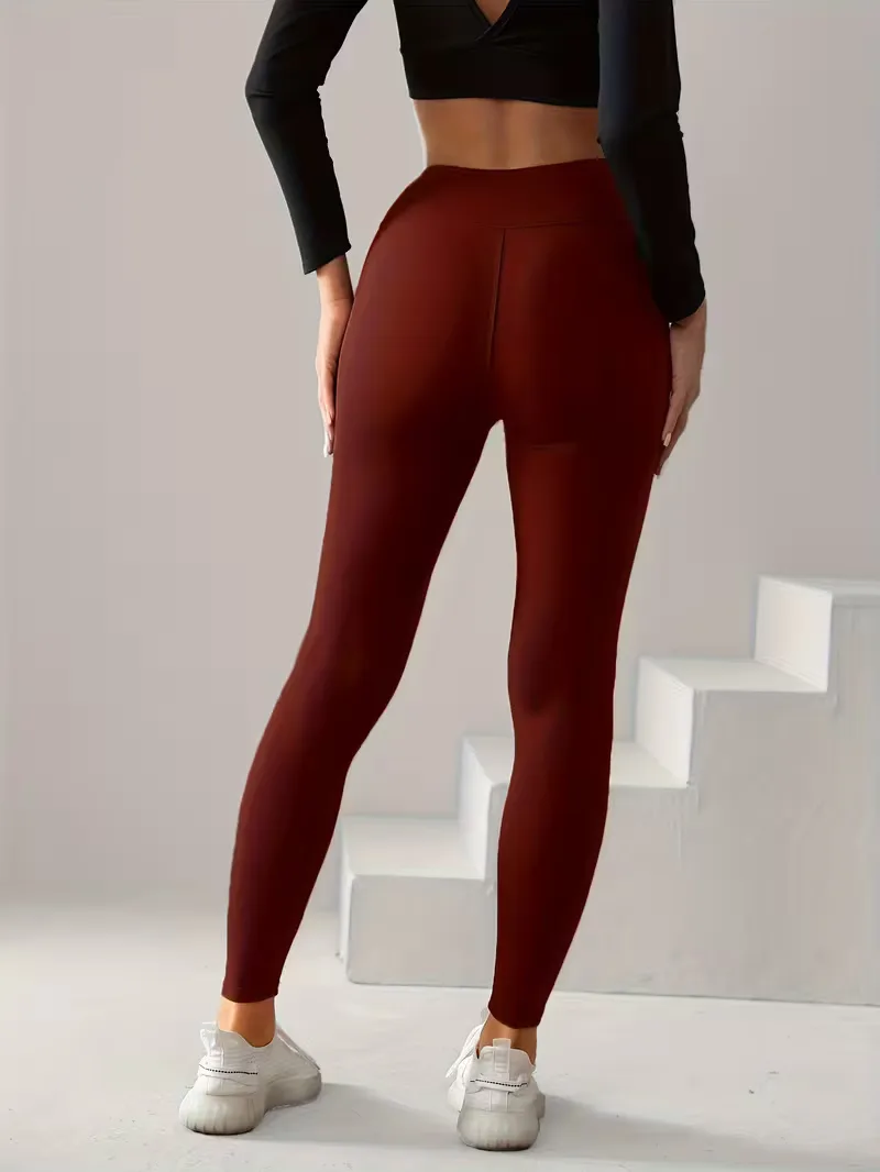High-waisted slim fit legging - Image 21