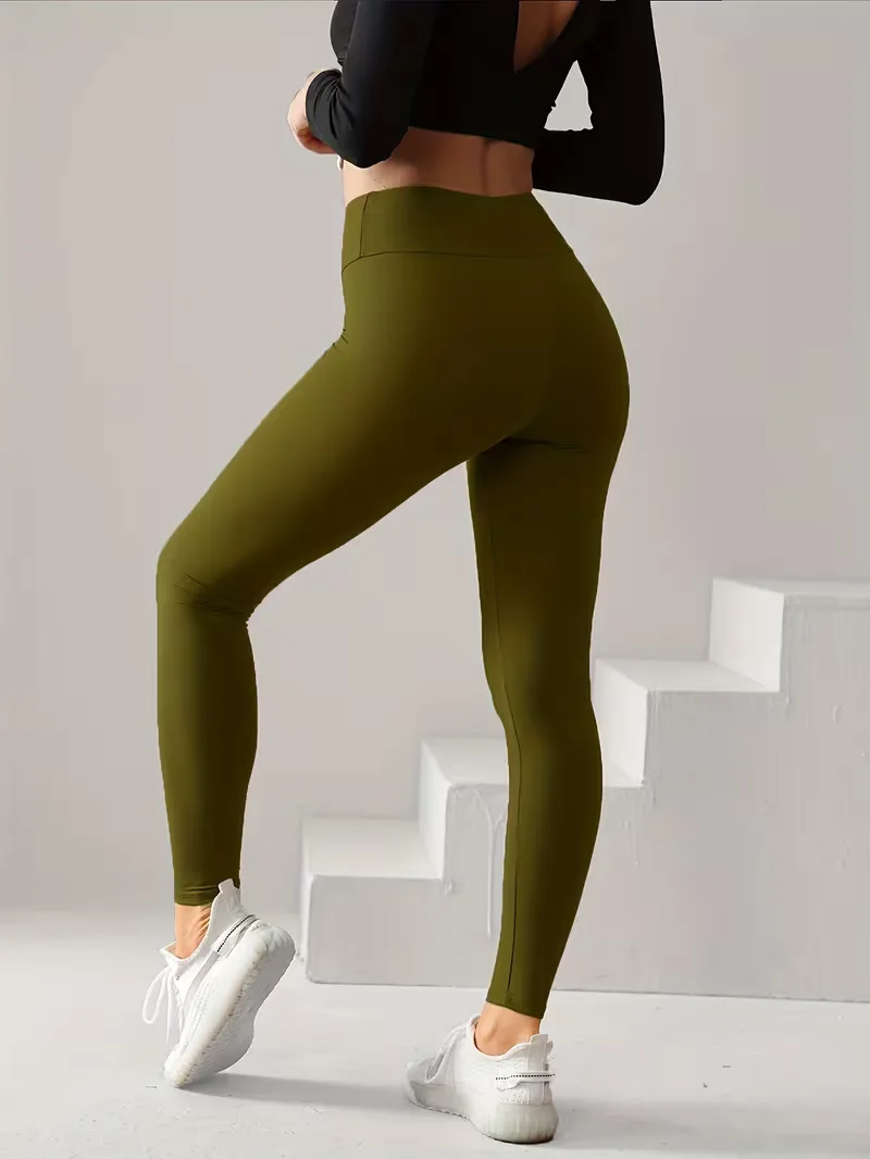 High-waisted slim fit legging - Image 35