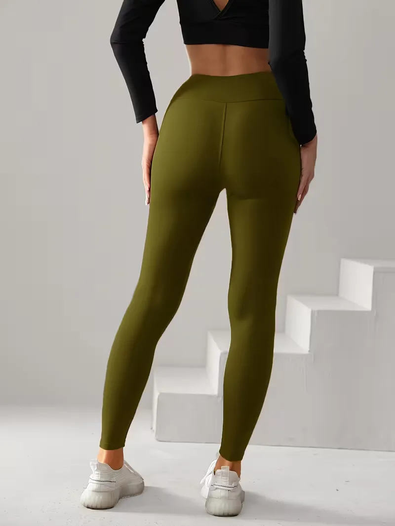 High-waisted slim fit legging - Image 36