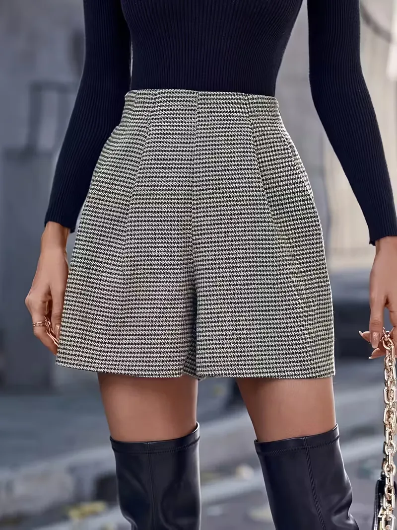 High-waisted wide-leg shorts - Image 5
