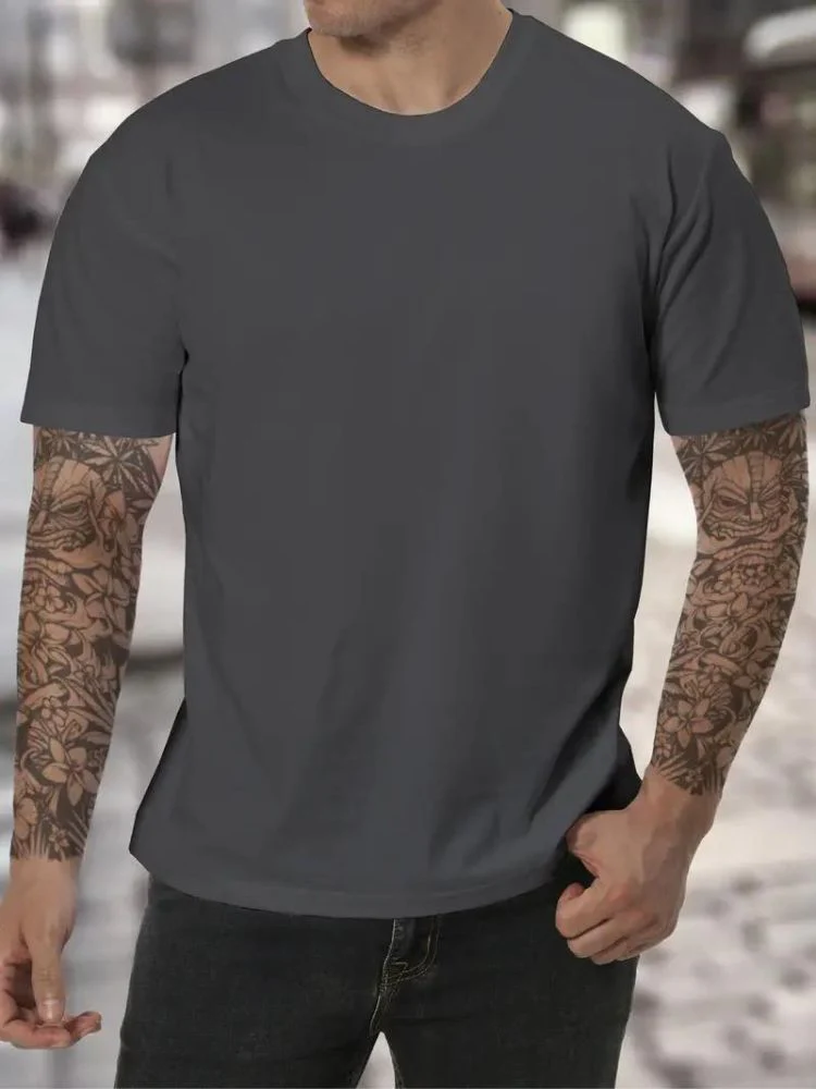 Hoge Hals T-Shirt - Image 9