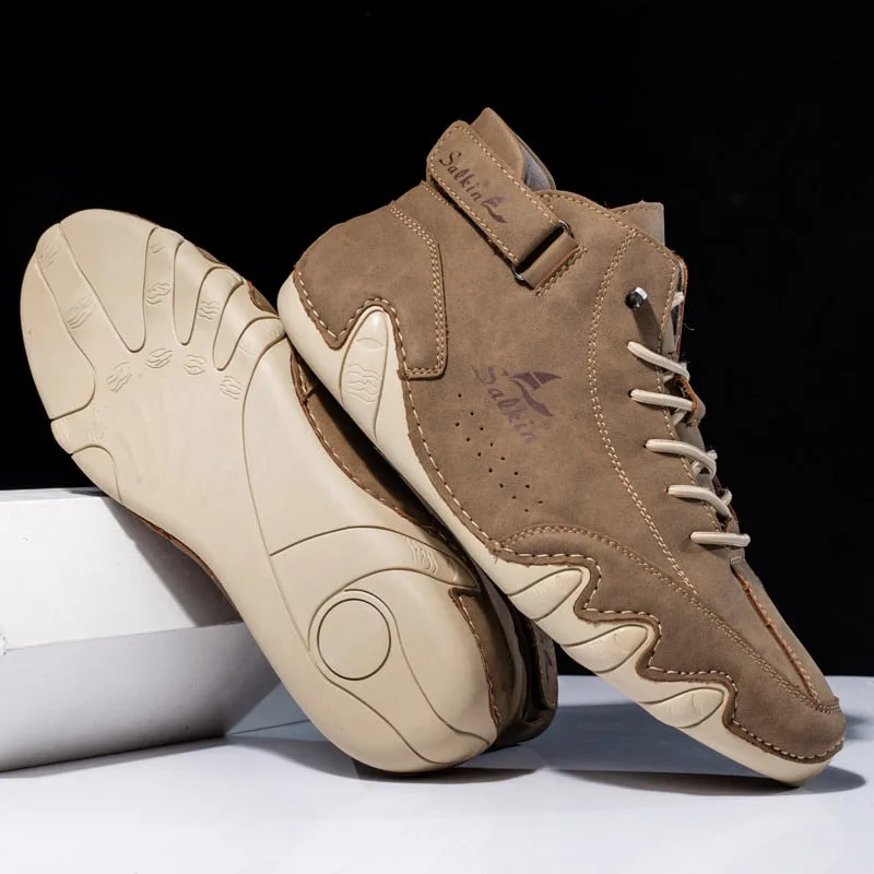 Hoge Orthopedische sneakers met klittenbandsluiting - Image 4
