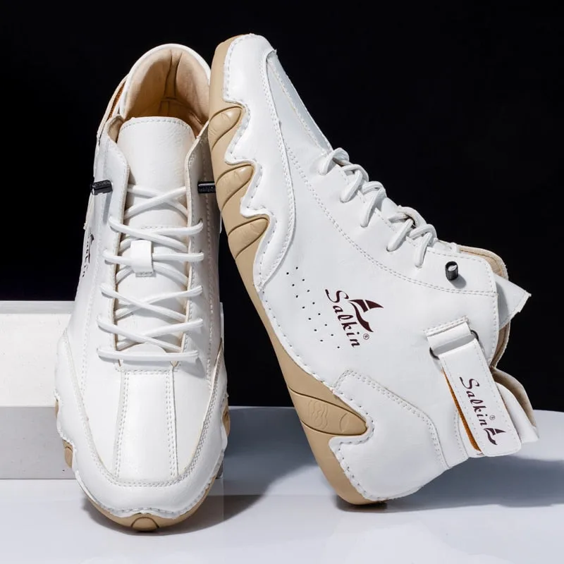 Hoge Orthopedische sneakers met klittenbandsluiting - Image 5