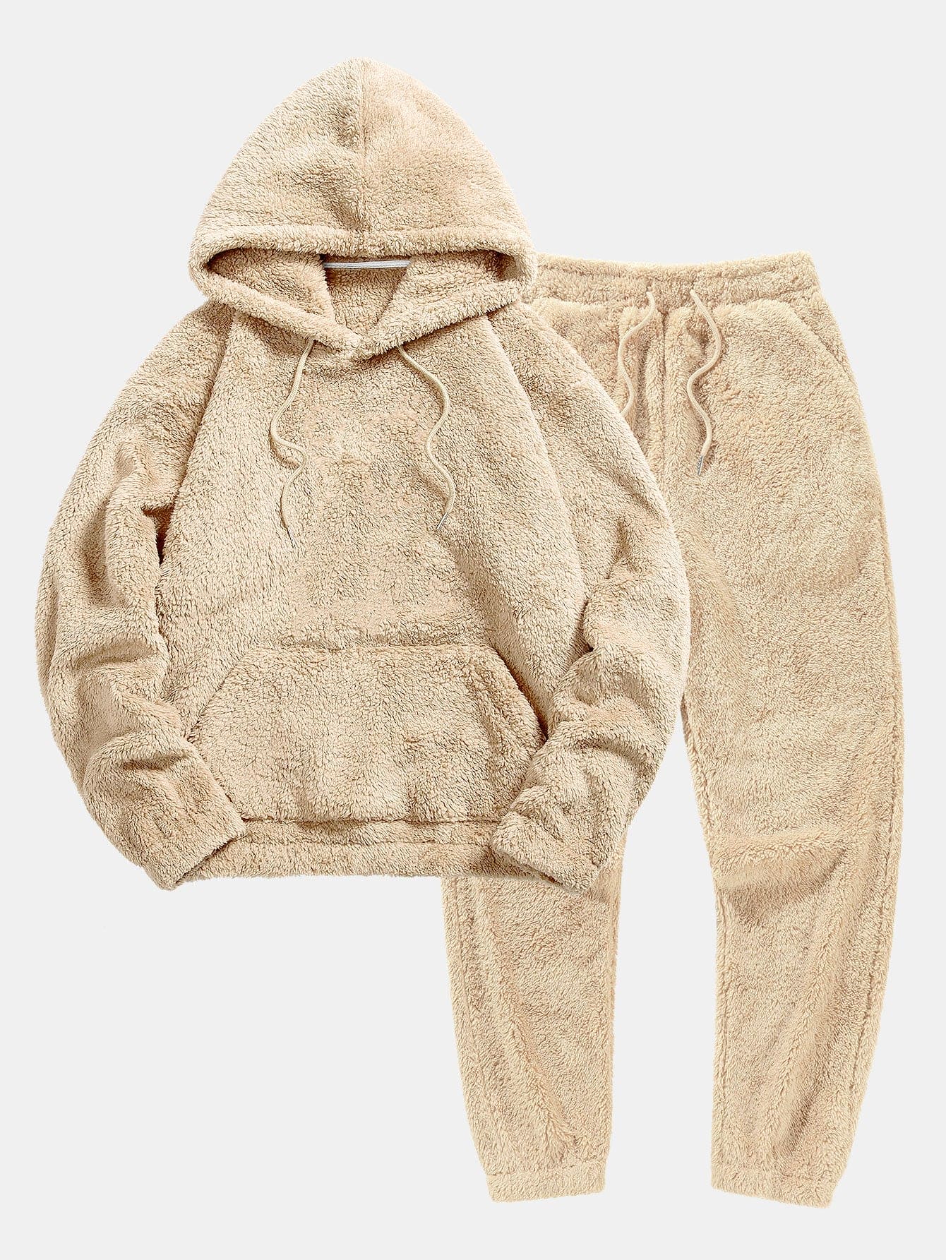 Hoodie en jogger broek van zachte stof - Image 2