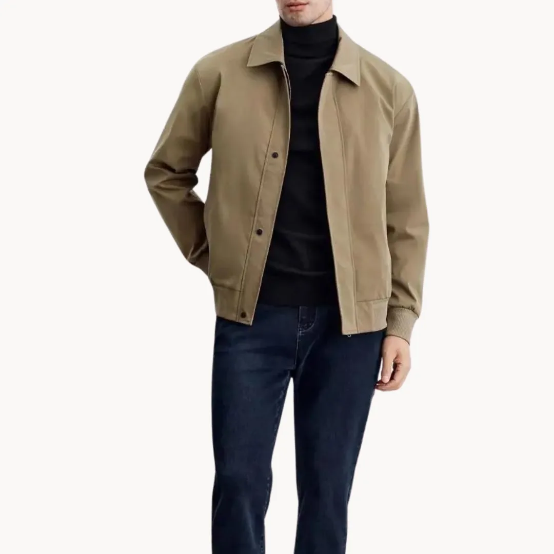 Hugo | Casual jas met knopen sluiting en elastische boord - Image 10