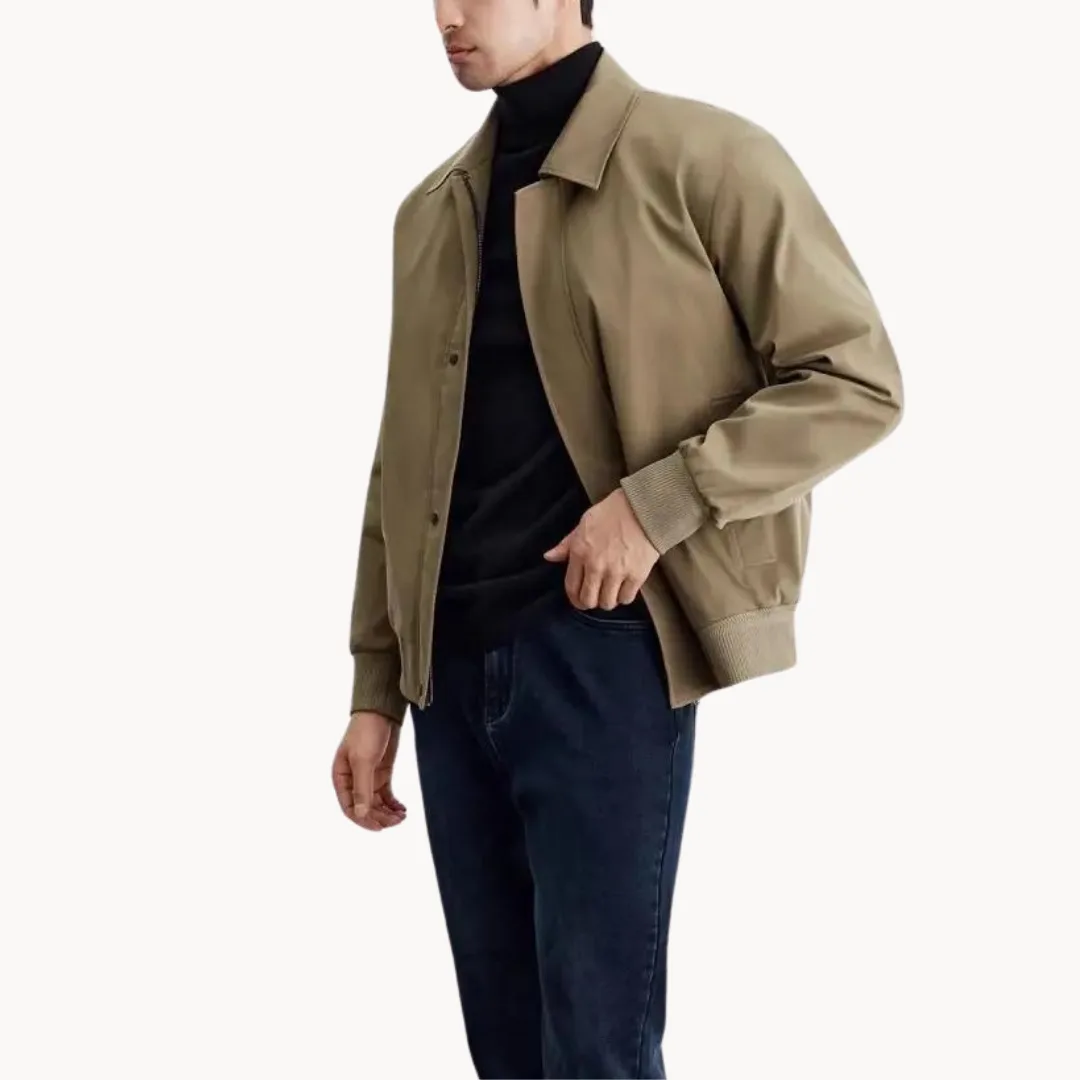 Hugo | Casual jas met knopen sluiting en elastische boord - Image 6
