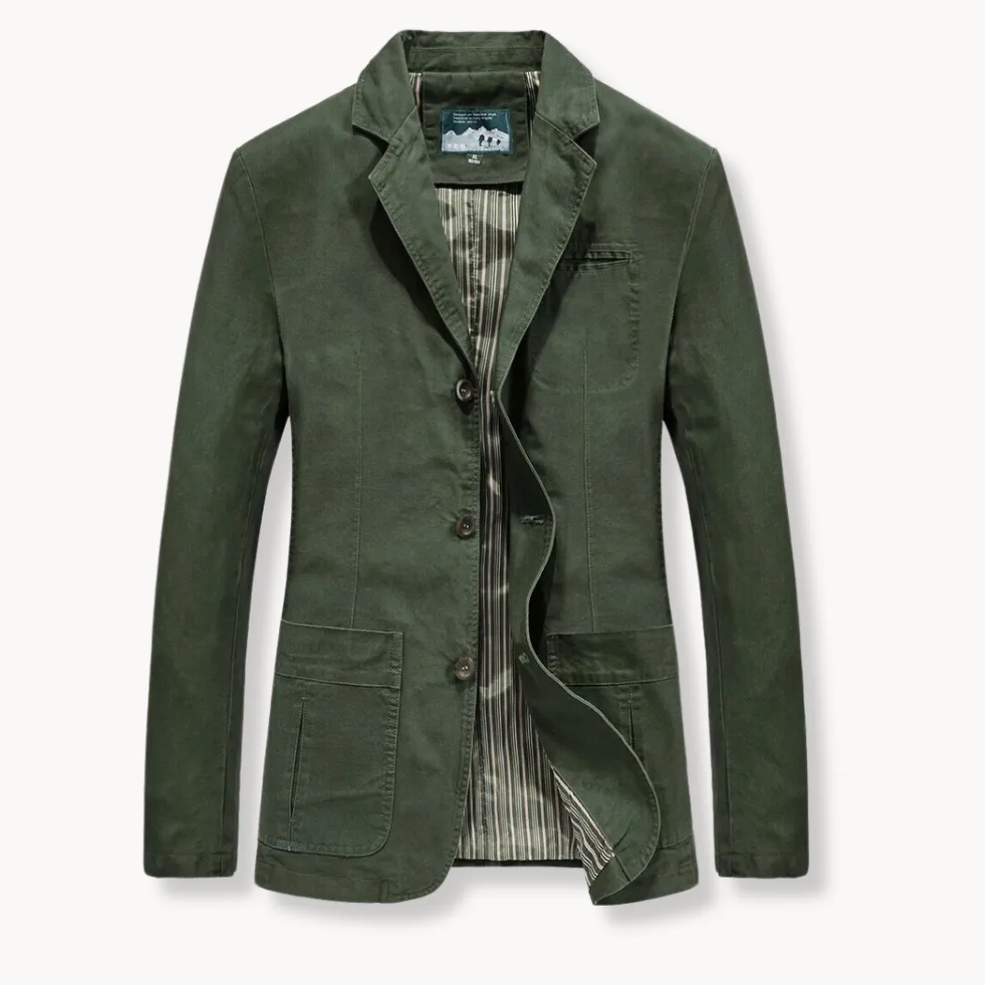 Hugo | Getailleerde blazer met reverskraag en voorzakken - Image 6