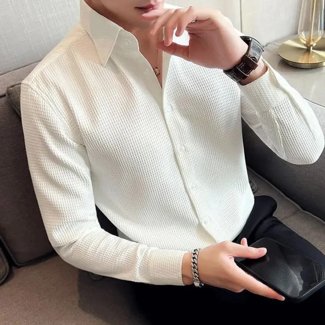 Hugo | Lang mouw overhemd met knoopsluiting en slim fit - Image 4
