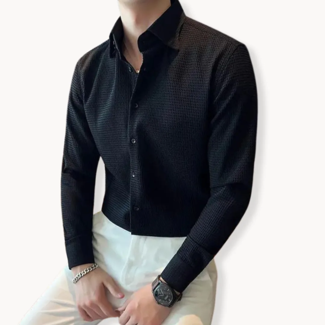 Hugo | Lang mouw overhemd met knoopsluiting en slim fit - Image 5