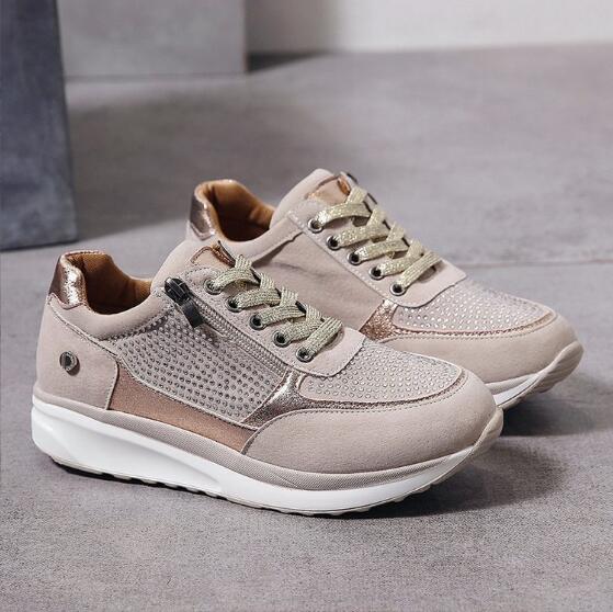Jade | Ademend en comfortabele rits sneakers voor dames - Image 4