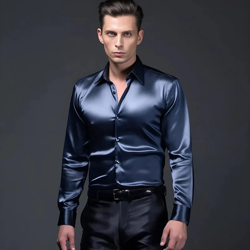 James | Glanzend heren overhemd - Image 7