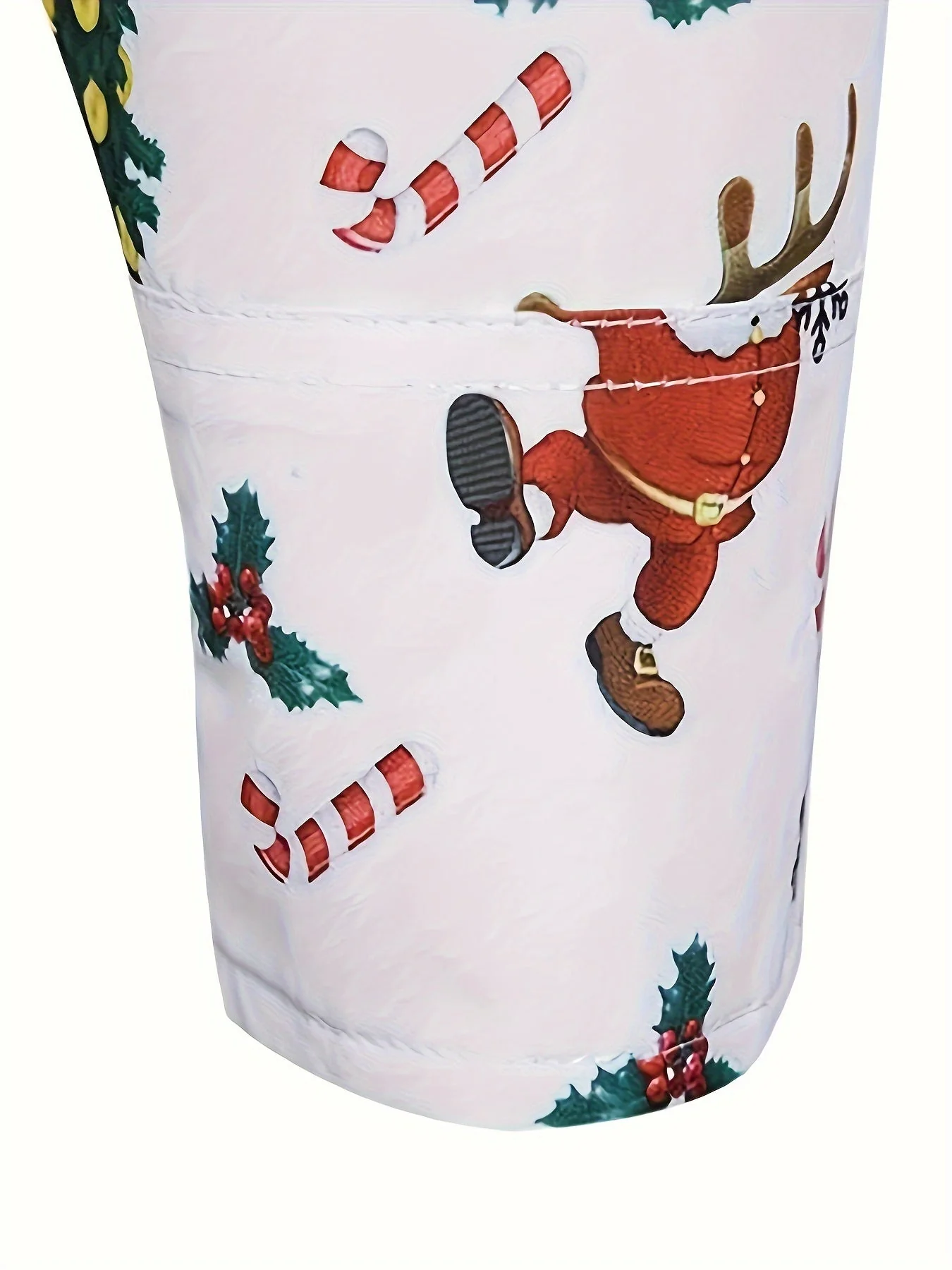 Jasper | Feestelijk kerstprint overhemd met lange mouwen - Image 6