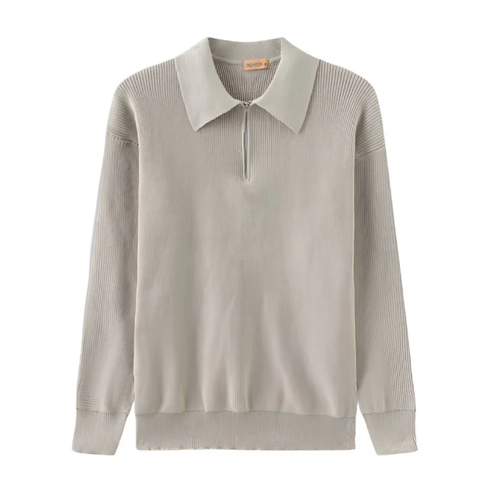 Jasper | Halve rits trui - Image 8