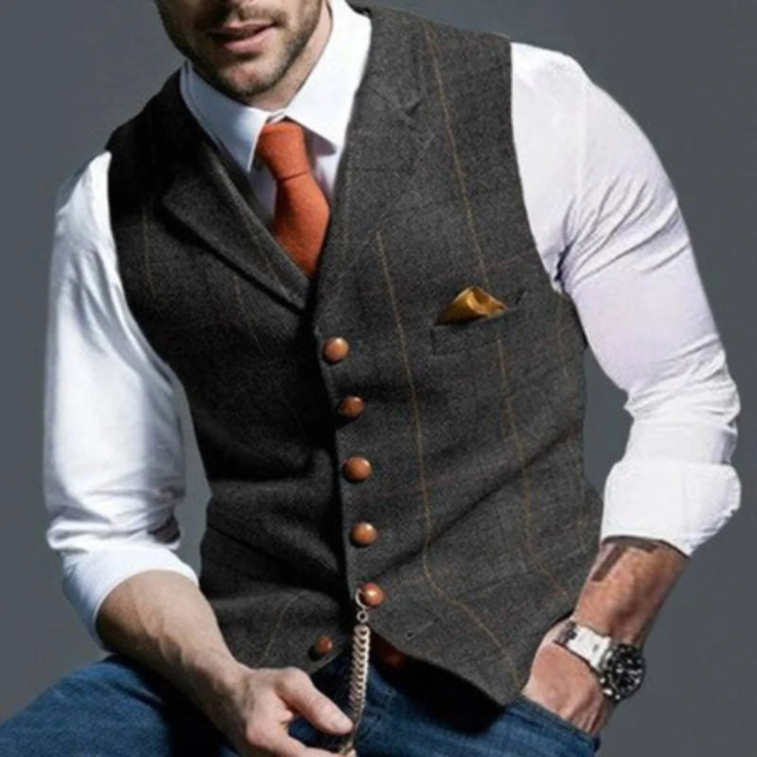 Jasper | Heren gilet - Image 4