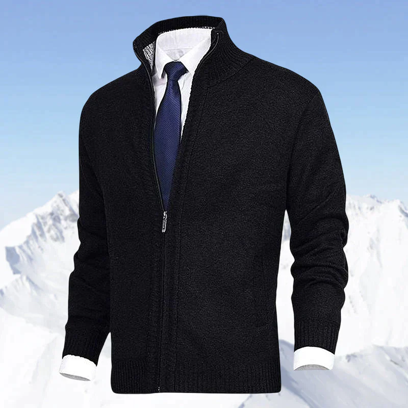 John | Elegant heren vest met rits, kraag en zakken - Image 11