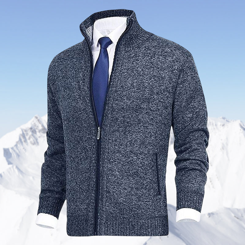 John | Elegant heren vest met rits, kraag en zakken - Image 13