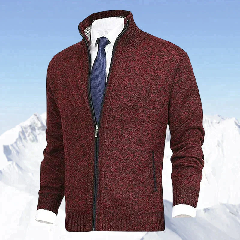 John | Elegant heren vest met rits, kraag en zakken - Image 16