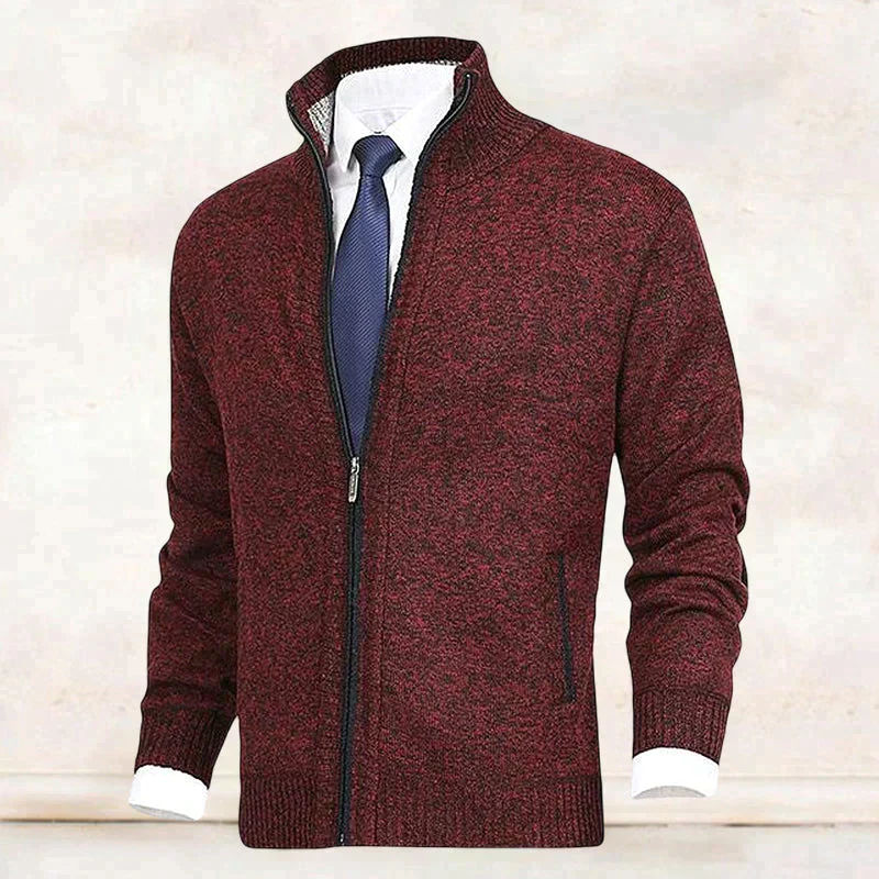 John | Elegant heren vest met rits, kraag en zakken - Image 17