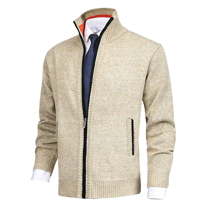 John | Elegant heren vest met rits, kraag en zakken - Image 4
