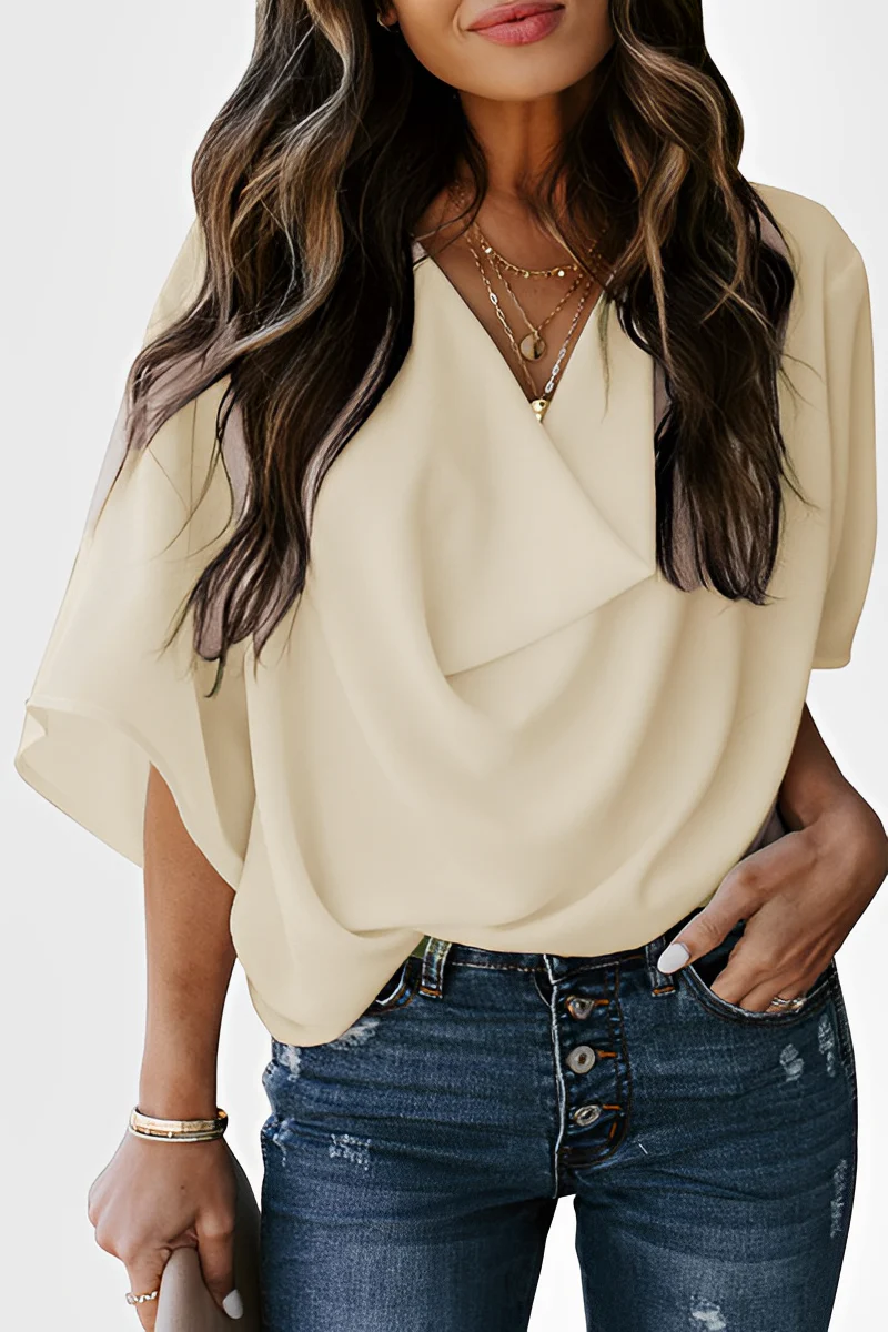 Jolina | Casual zomer chiffon blouse - Image 10
