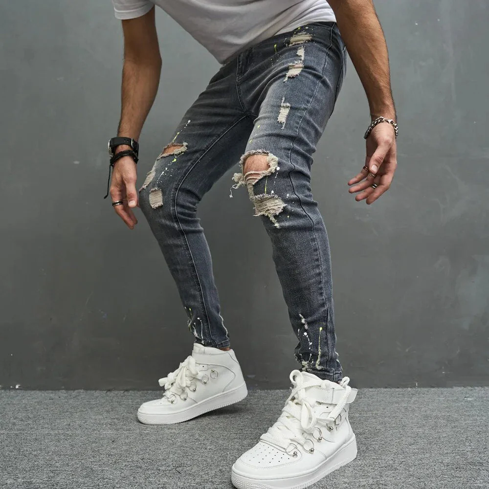 Jort | Rekbare slim fit herenbroek - Image 4