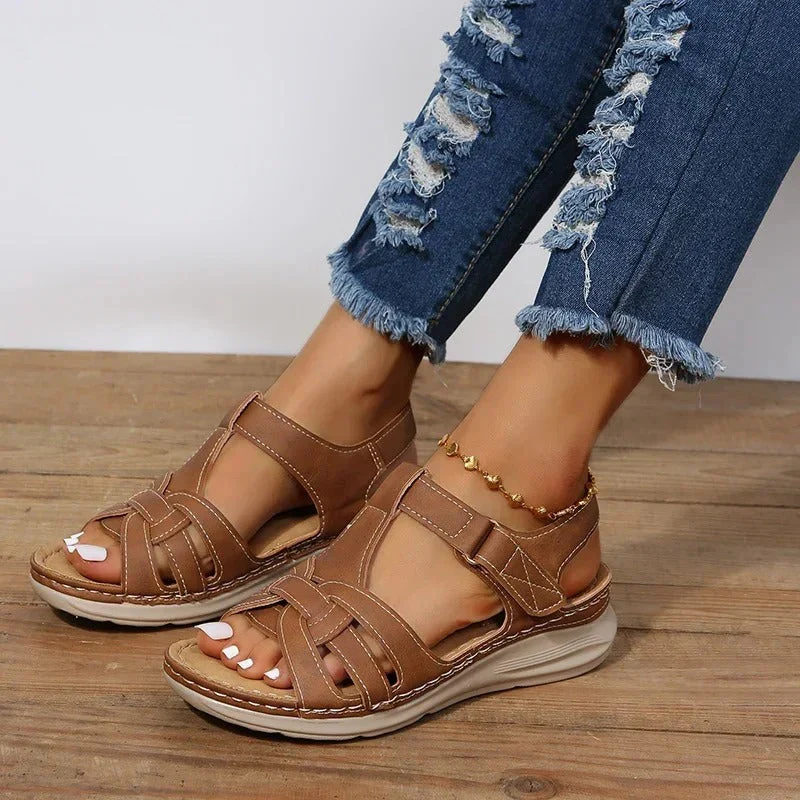 Julia | Comfortabele leren sandalen - Image 4