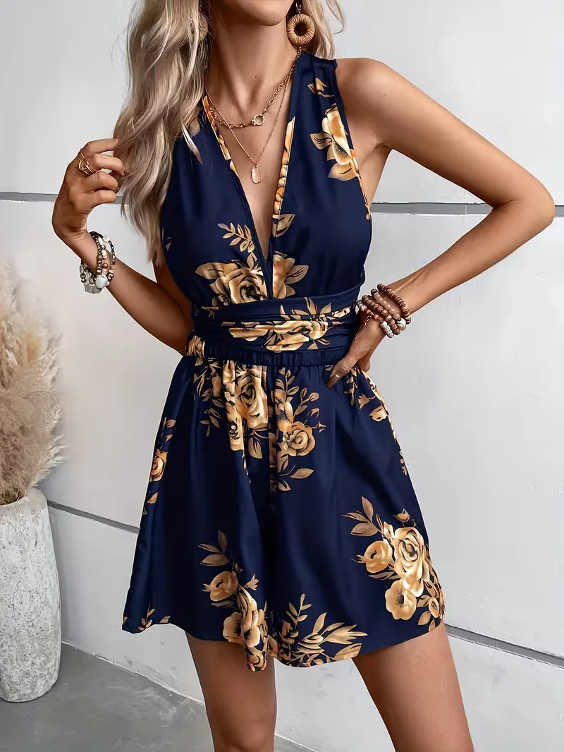 Jumpsuit met floral print - Image 15
