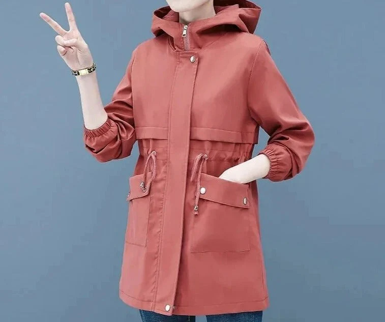 Karla | Dames windjack met capuchon - Image 2