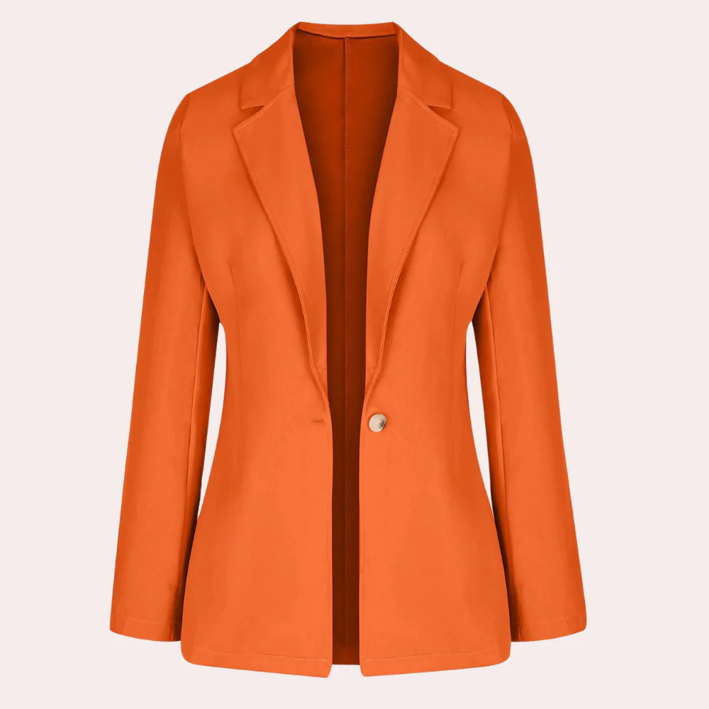 Kate | Minimalistische effen zomerblazer voor dames