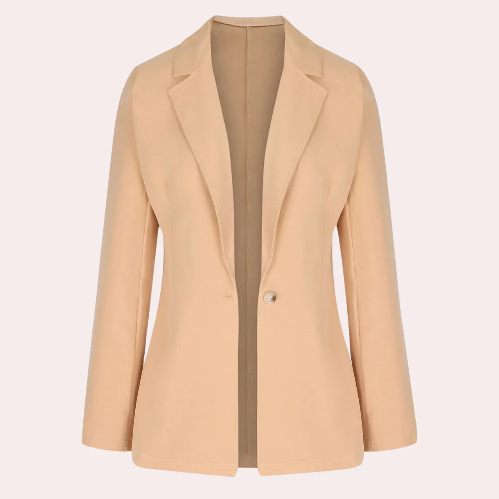 Kate | Minimalistische effen zomerblazer voor dames - Image 2