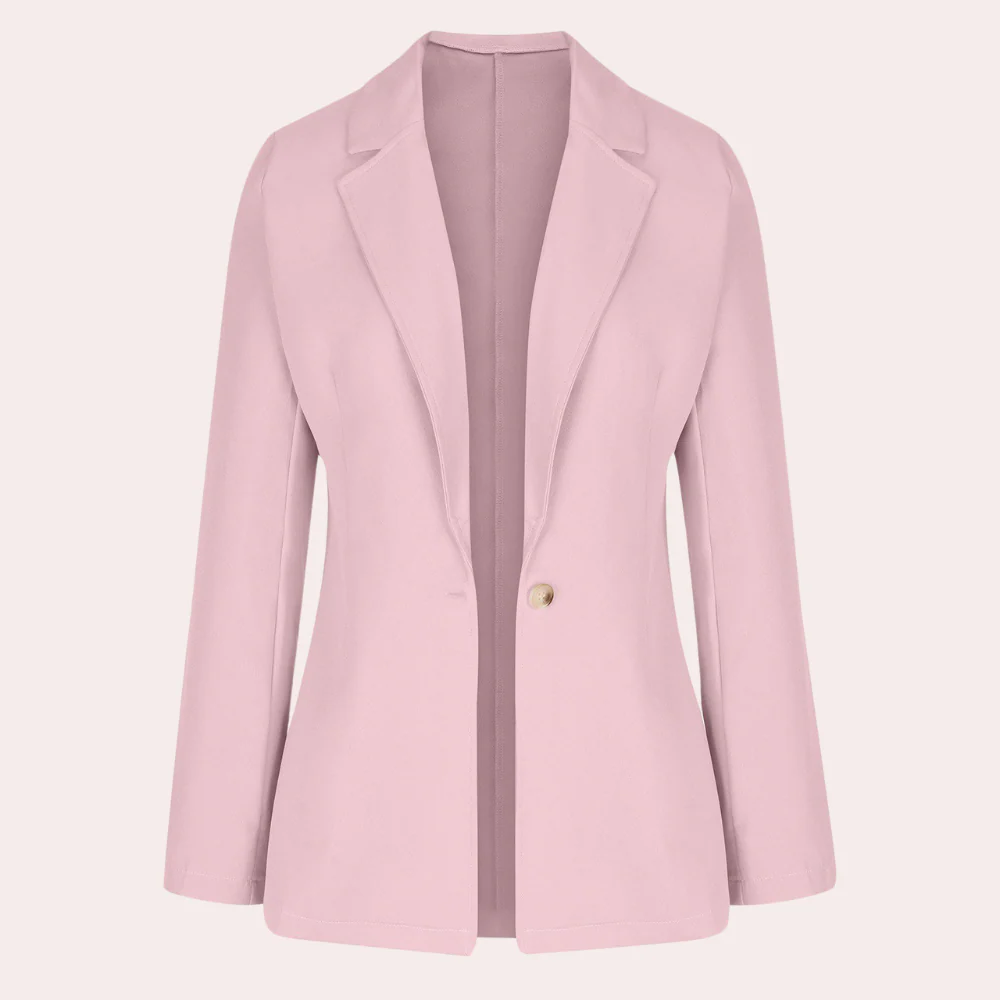 Kate | Minimalistische effen zomerblazer voor dames - Image 3