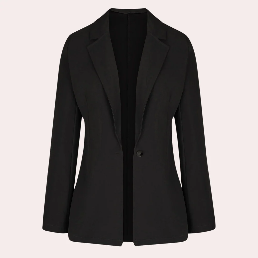 Kate | Minimalistische effen zomerblazer voor dames - Image 4
