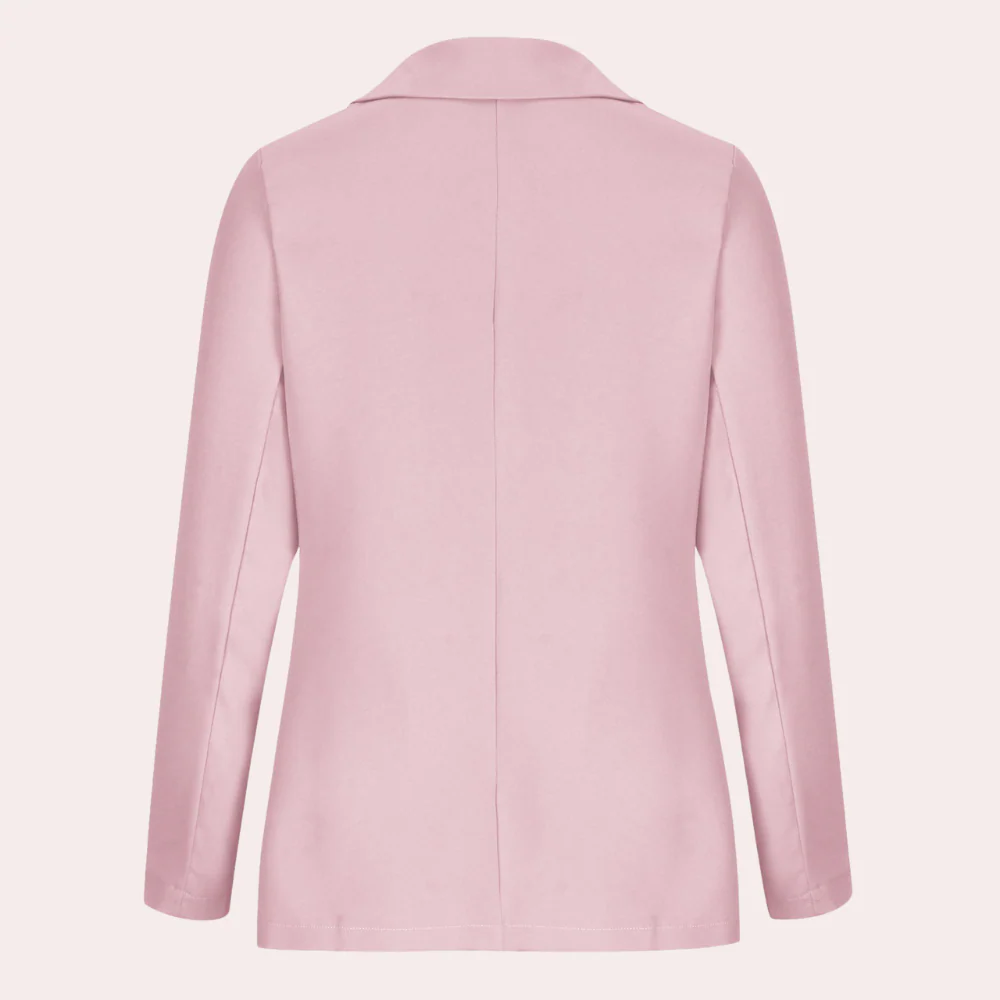 Kate | Minimalistische effen zomerblazer voor dames - Image 7