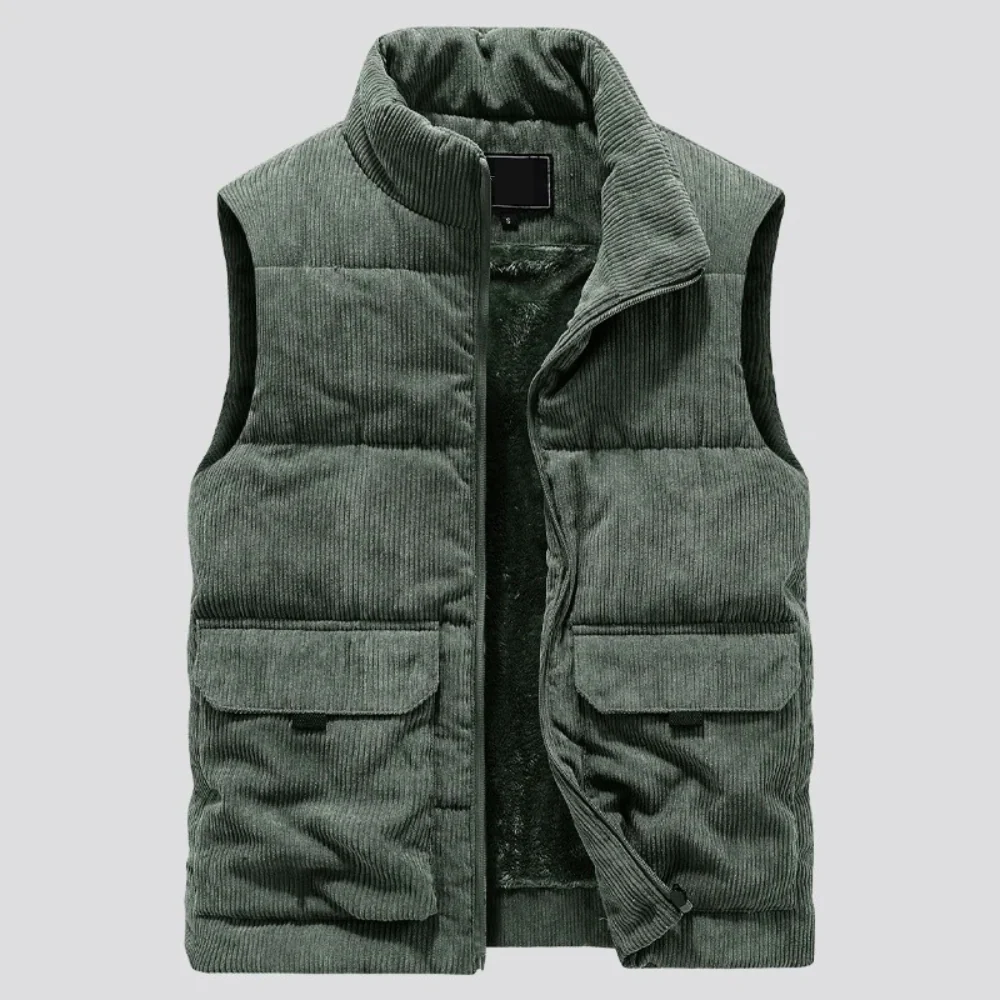 Koen | Corduroy wintervest heren - Image 2