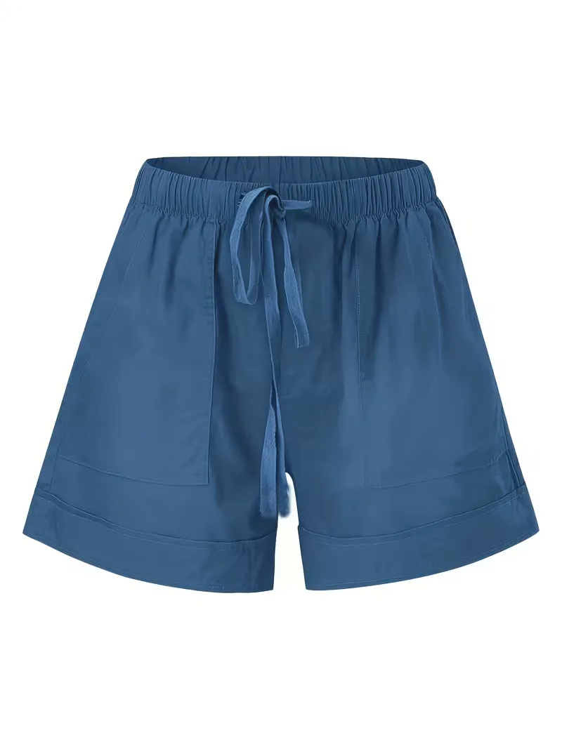 Korte broek met elastische taille - Image 12