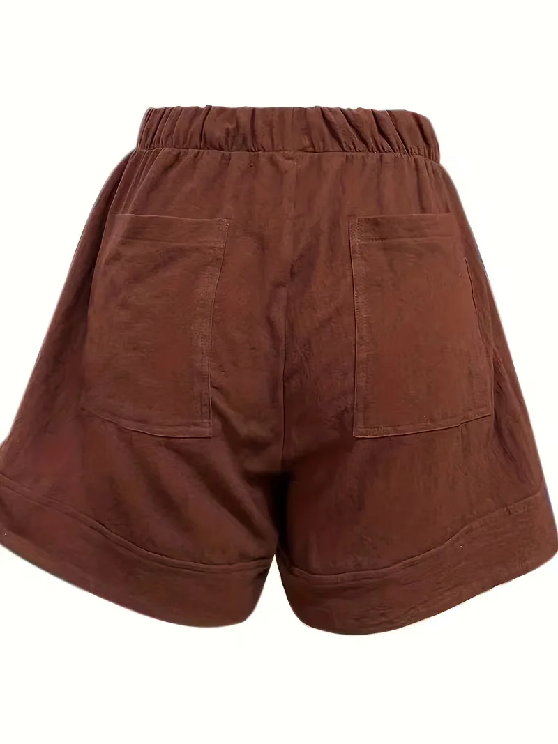 Korte broek met elastische taille - Image 23