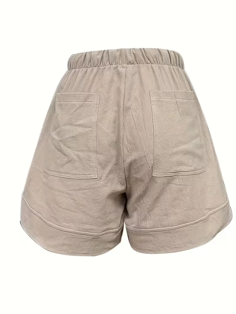 Korte broek met elastische taille - Image 32