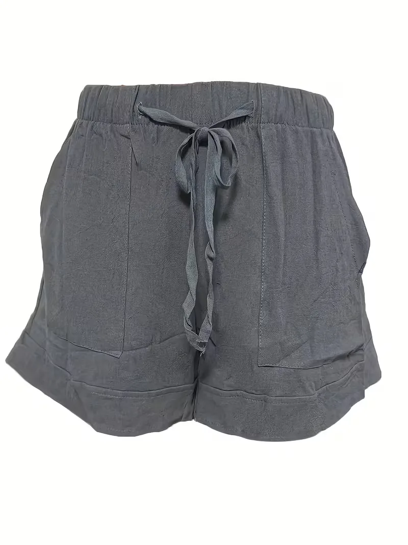 Korte broek met elastische taille - Image 6