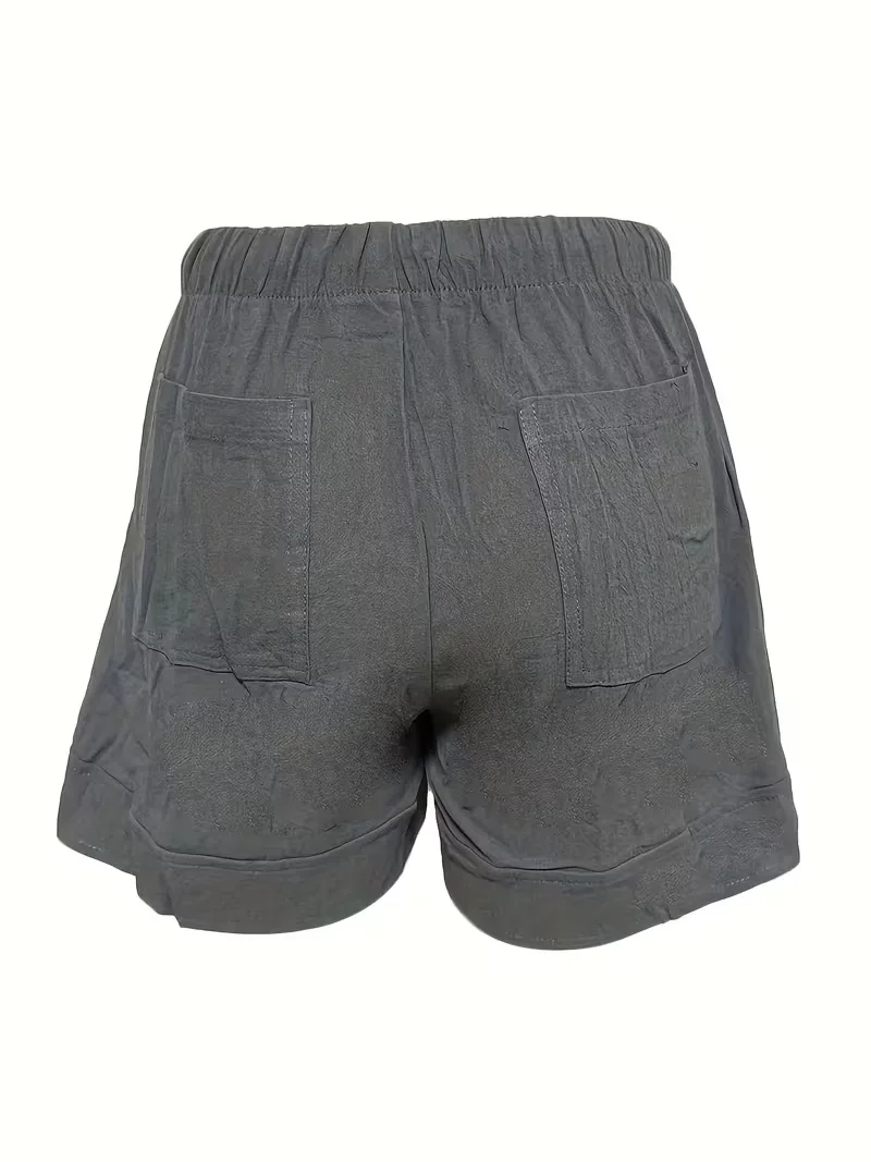 Korte broek met elastische taille - Image 7