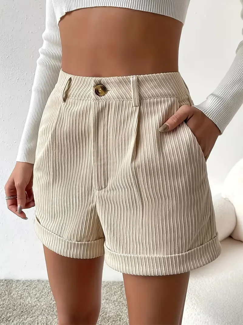 Korte broek met hoge taille - Image 3