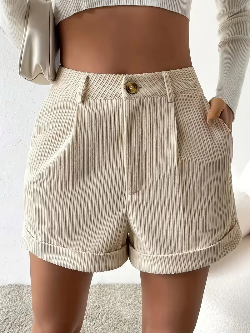 Korte broek met hoge taille - Image 4