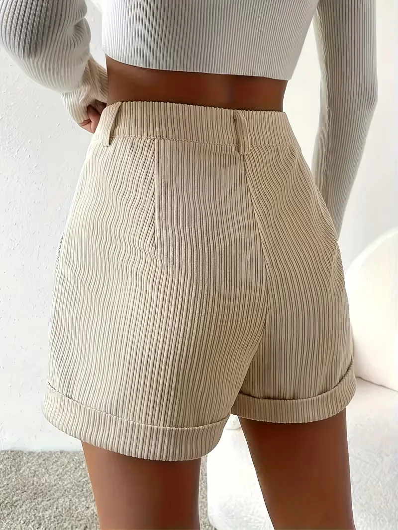 Korte broek met hoge taille - Image 5
