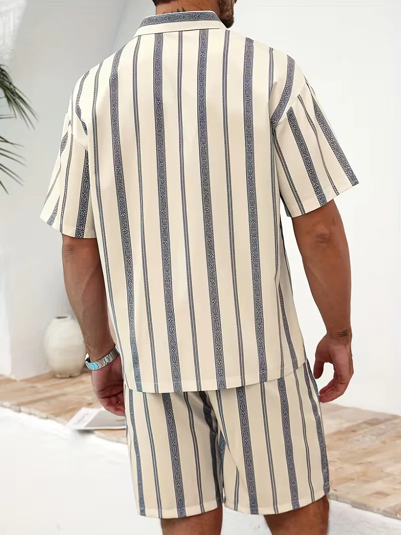 Korte mouw overhemd met shorts - Image 3